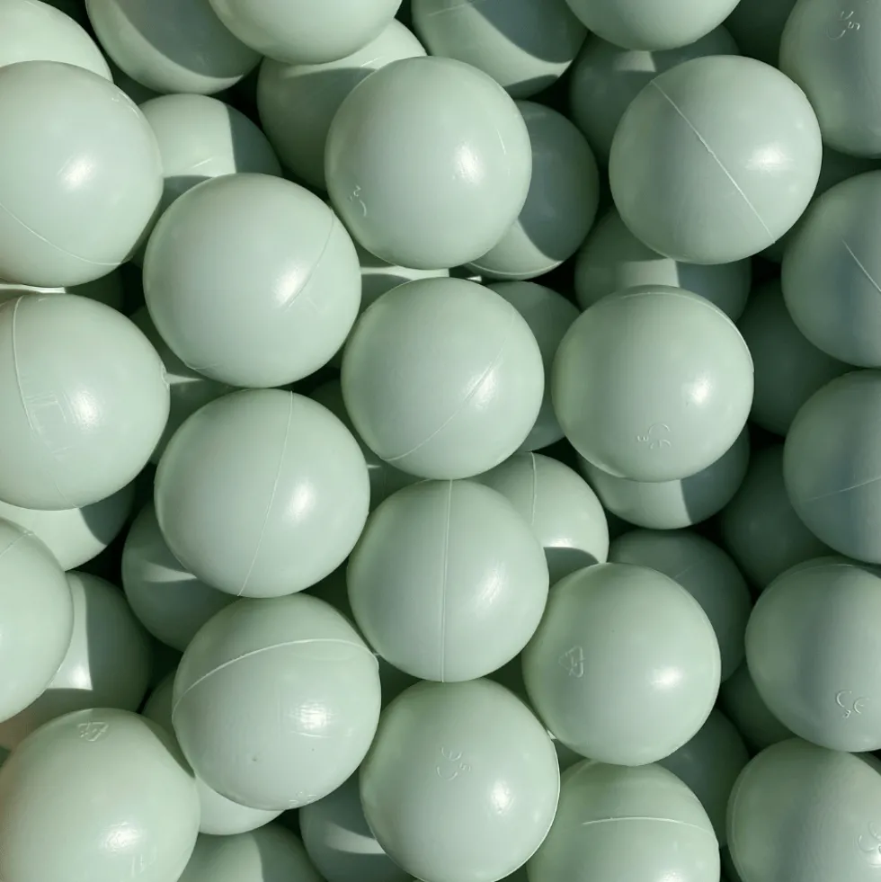 Pallomeripallot Ø7 cm - Vihreä, 200 kpl