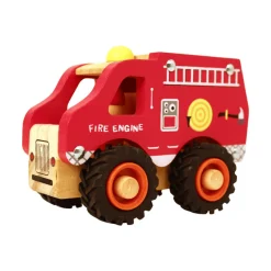 Paloauto kumirenkailla – Korkeus 10 cm