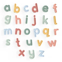 Pienet silikonikirjaimet a-z, 26 kpl