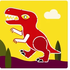 Piirustussapluunat - Dinosaurukset