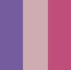 Plus Color -tussit - Pinkki/Liila/Roosa, 3 kpl
