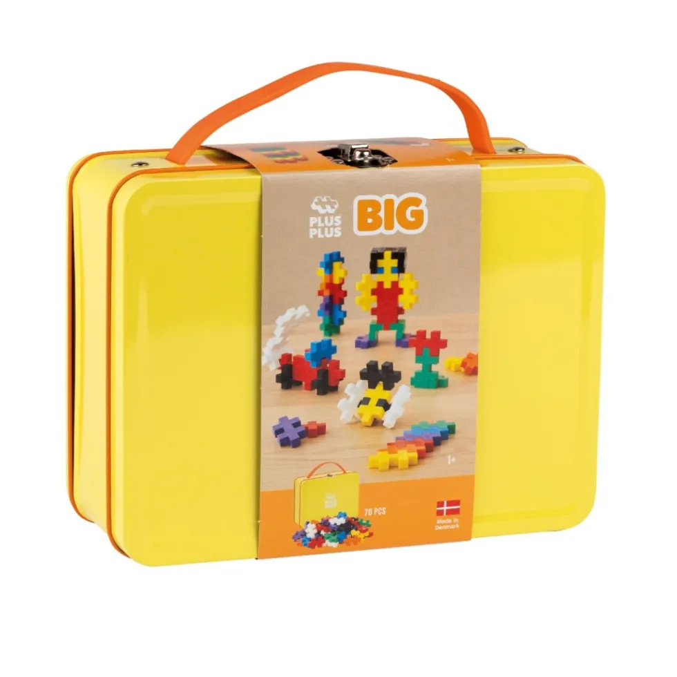 Plus-Plus BIG Basic - Metallikotelo, 70 kpl.