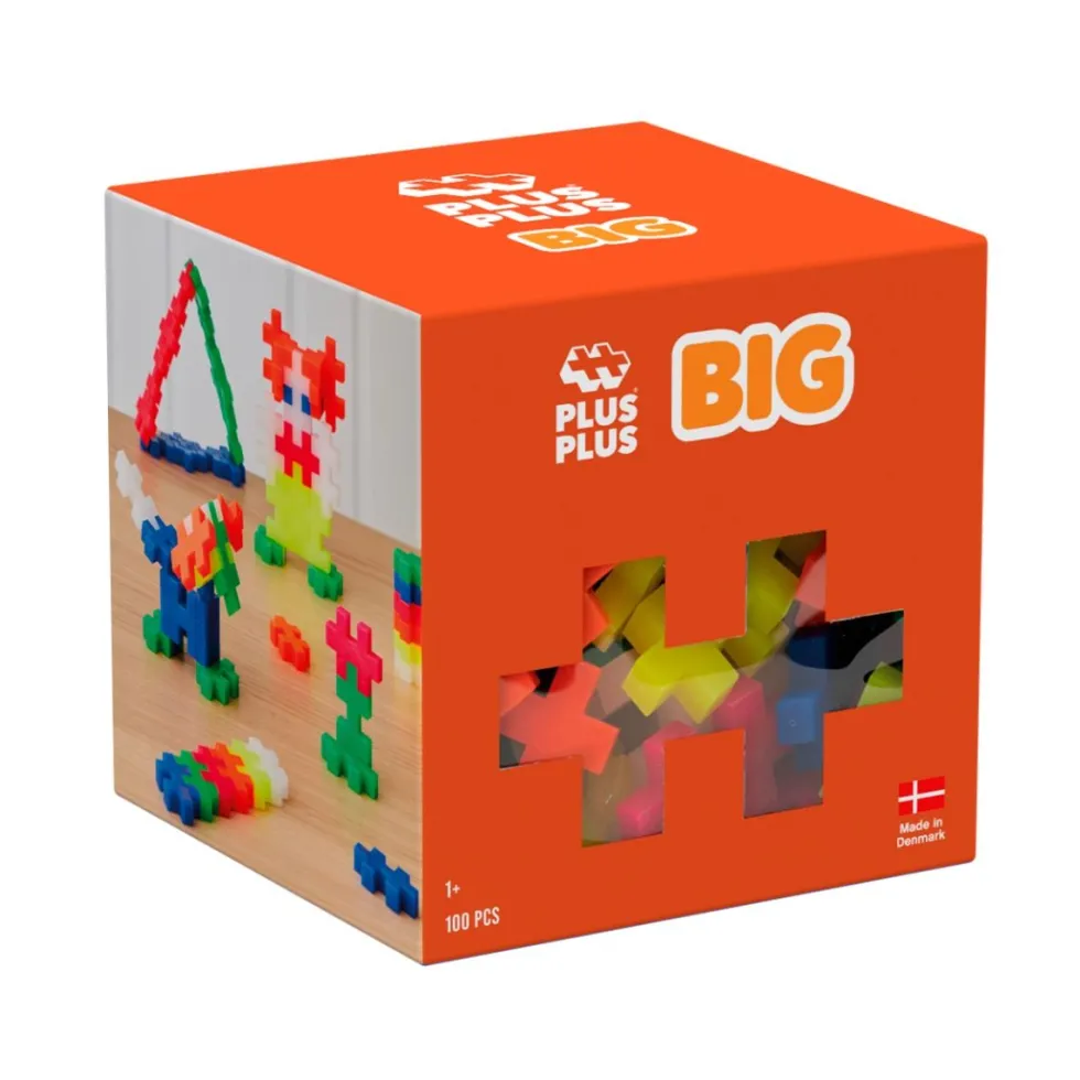 Plus-Plus BIG Neon, 100 palaa
