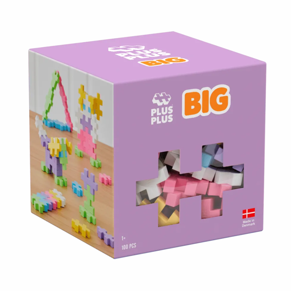 Plus-Plus BIG Pastelli, 15 palaa