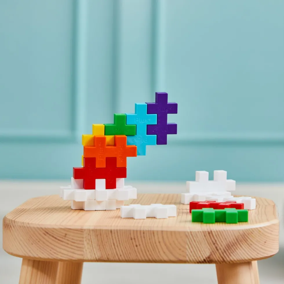 Plus-Plus BIG putkessa – Rainbow Mix (15 kpl)