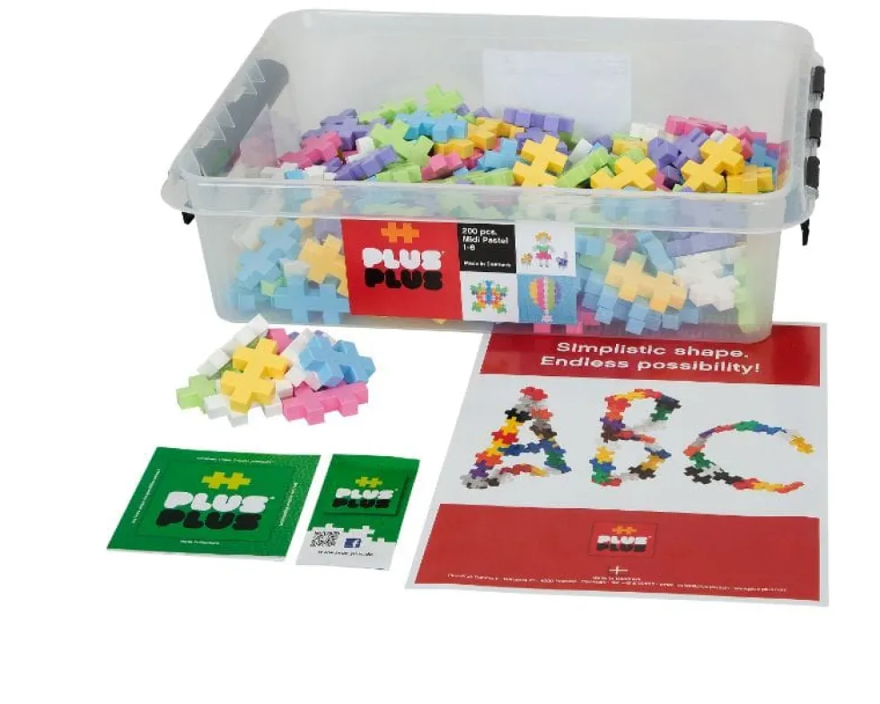 Plus-Plus Education BIG Pastelli - 200 kpl