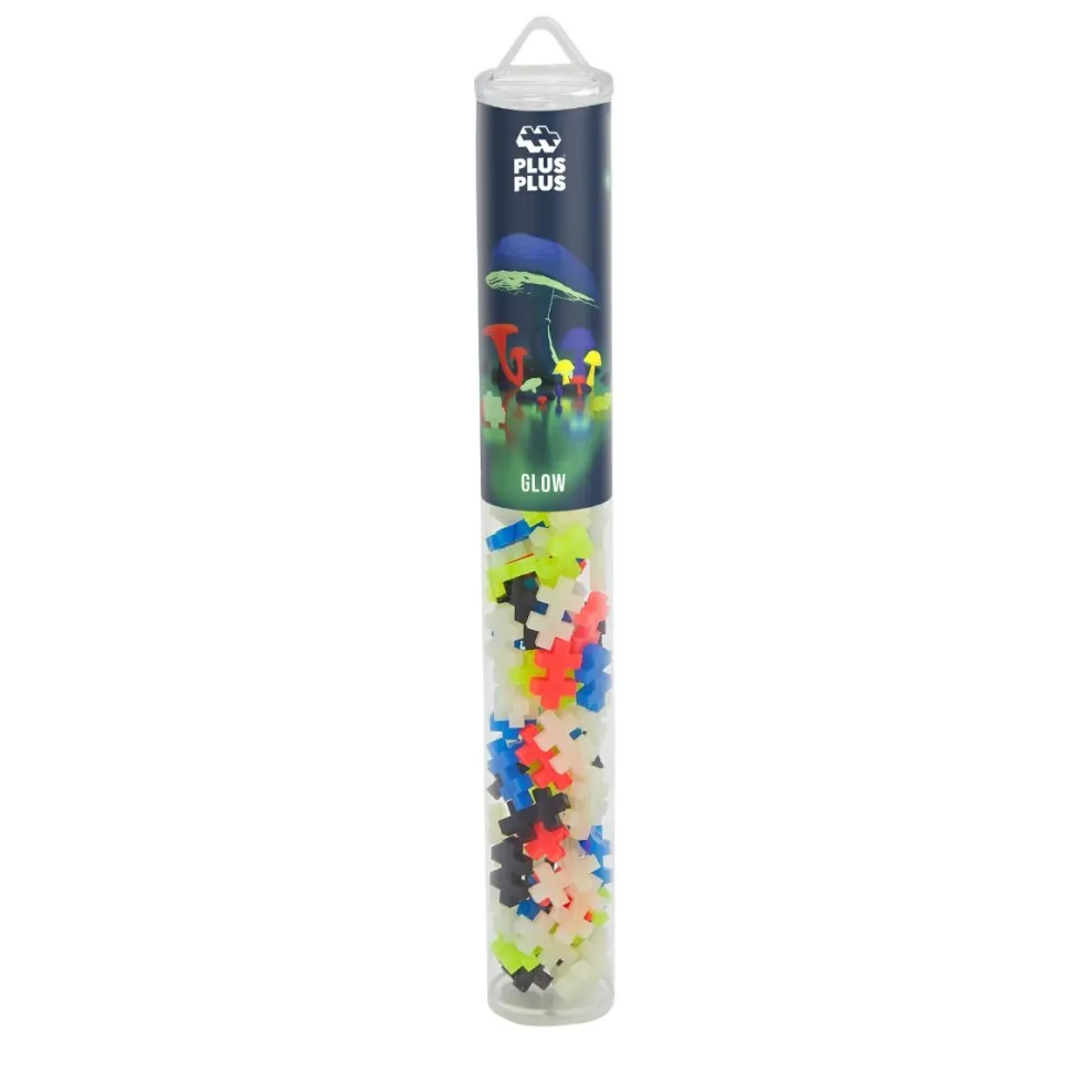 Plus-Plus - Glow mix, 100 kpl