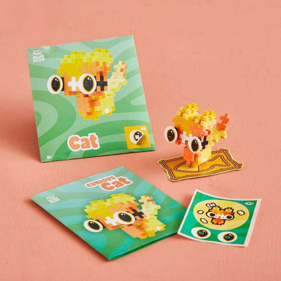 Plus-Plus-lemmikki – Kissa (37 kpl)