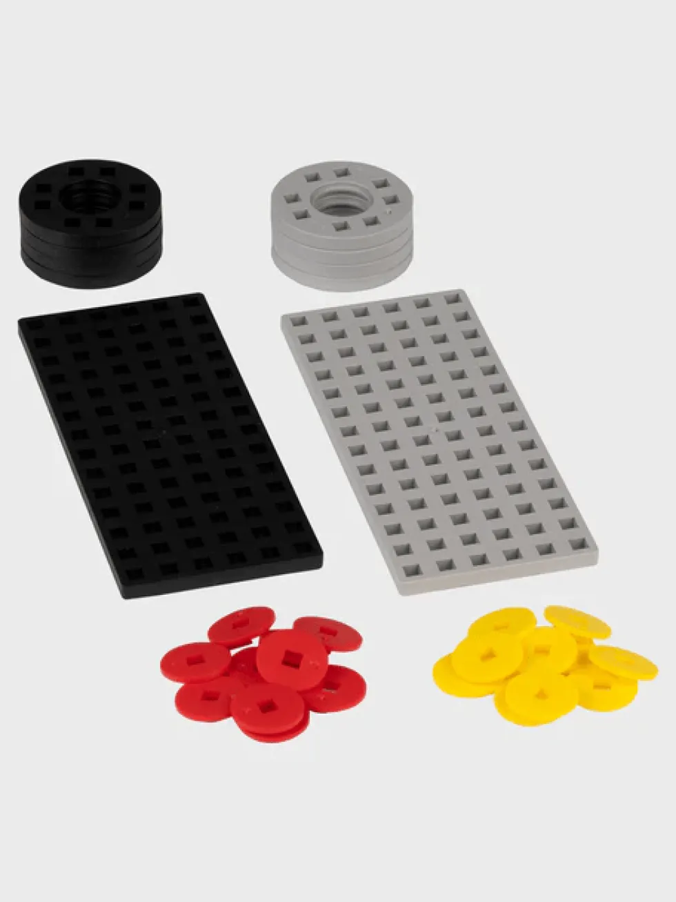 Plus-Plus-lisäosat - Musta & Harmaa, 30 osaa