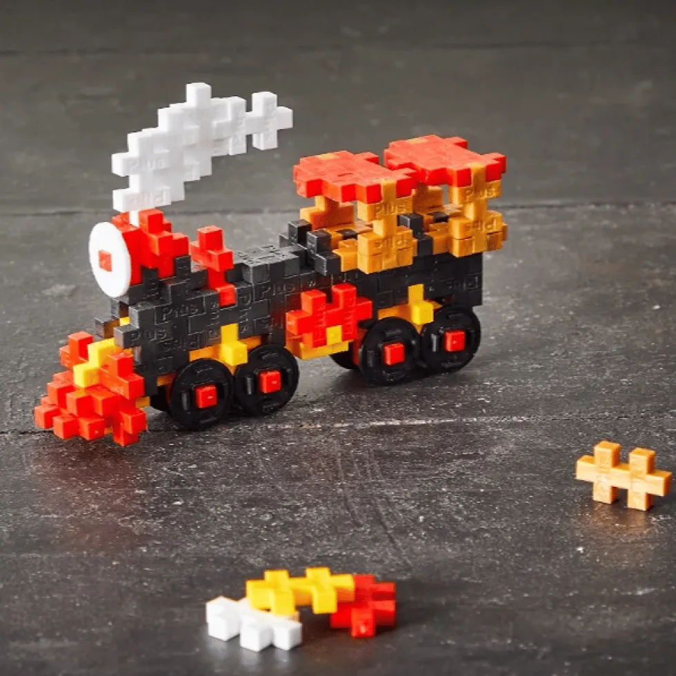 Plus-Plus, 100 palaa putkessa - Juna