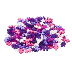 Plus-Plus paloja putkessa - Glitter Mix, 240 palaa