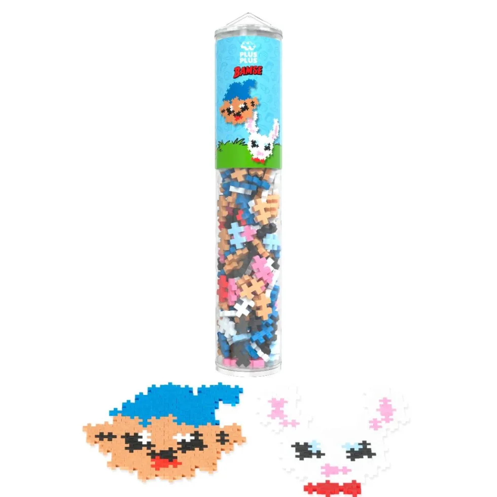 Plus-Plus putkessa – Bamse & Pikku Pomppi, 240 kpl
