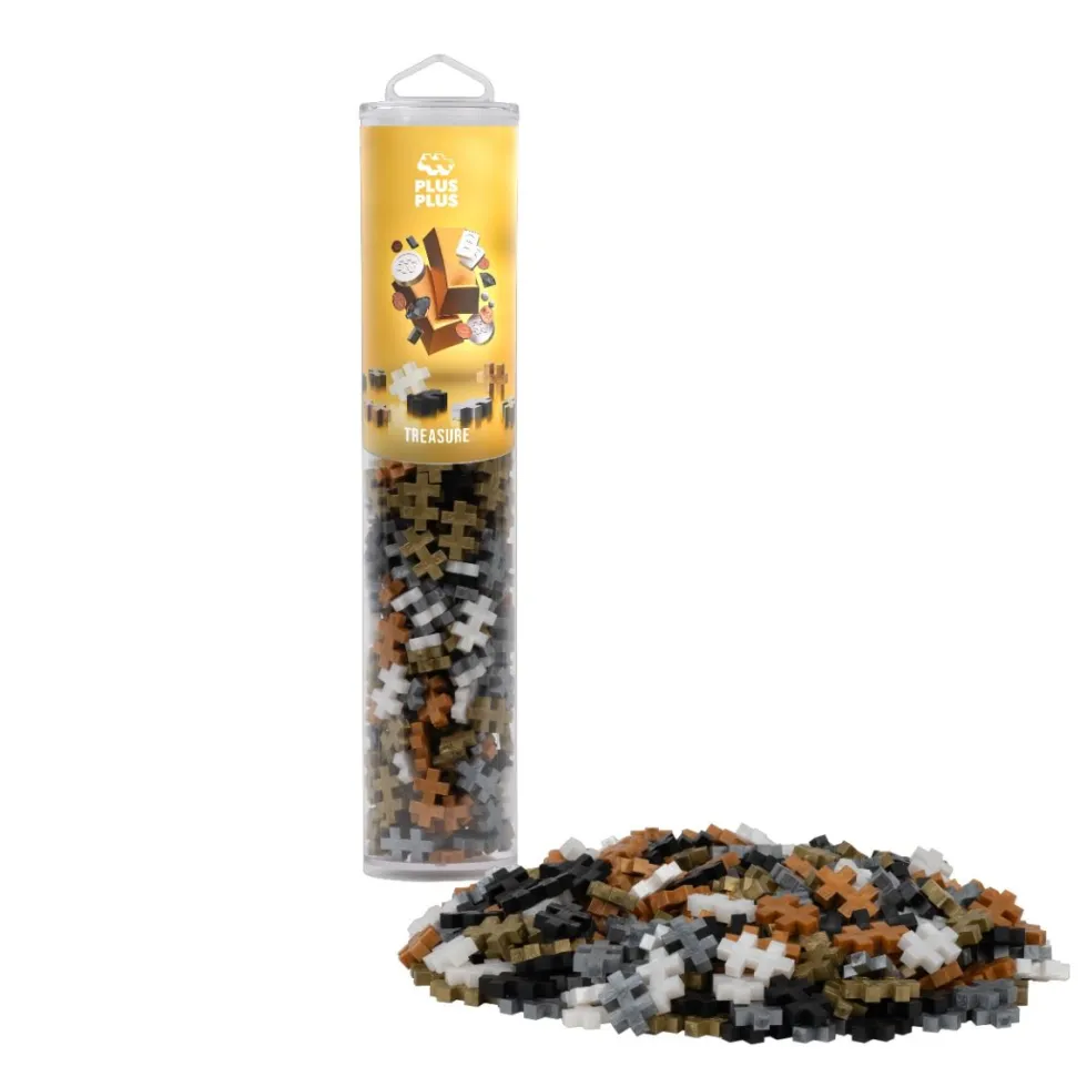 Plus-Plus putkessa – Metallinen Mix, 240 kpl