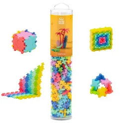 Plus-Plus putkessa - Tropical Mix, 240 kpl