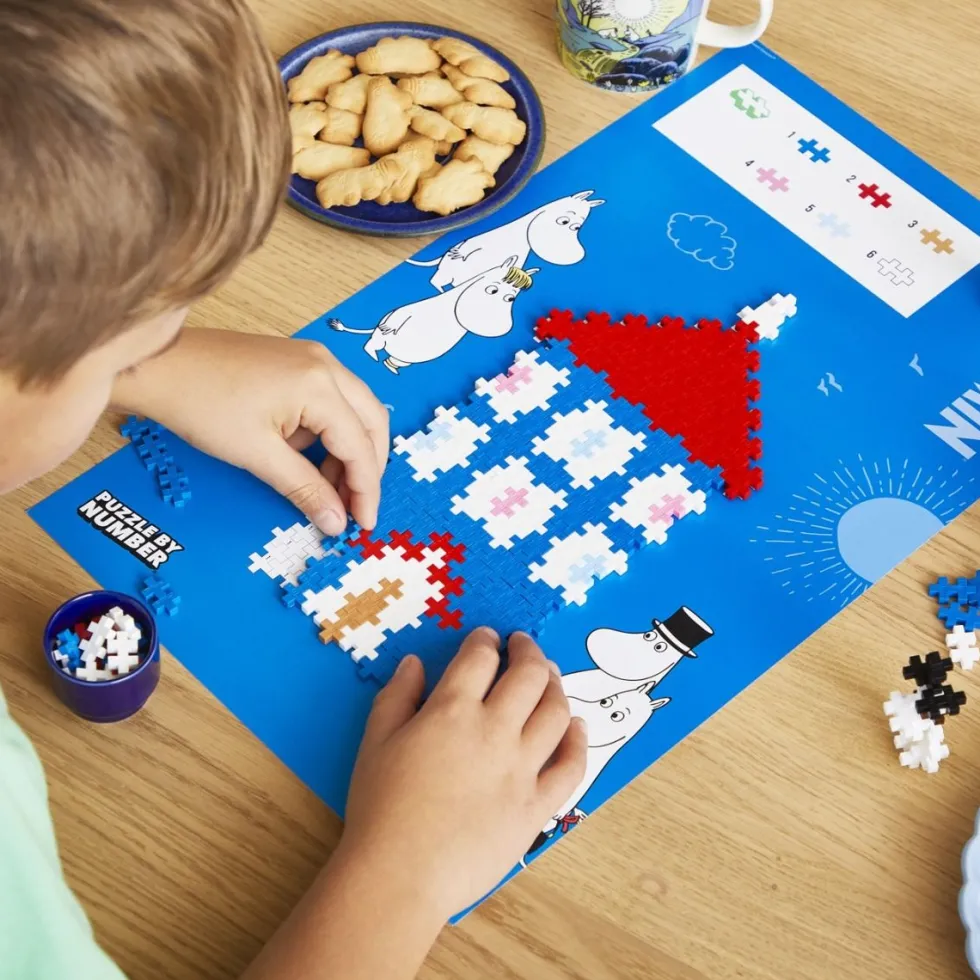 Plus-Plus – Puzzle by Number, Muumitalo 275 kpl