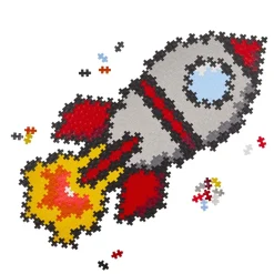 Plus-Plus - Puzzle By Number, Raketti 500 kpl