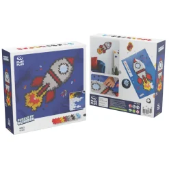 Plus-Plus - Puzzle By Number, Raketti 500 kpl