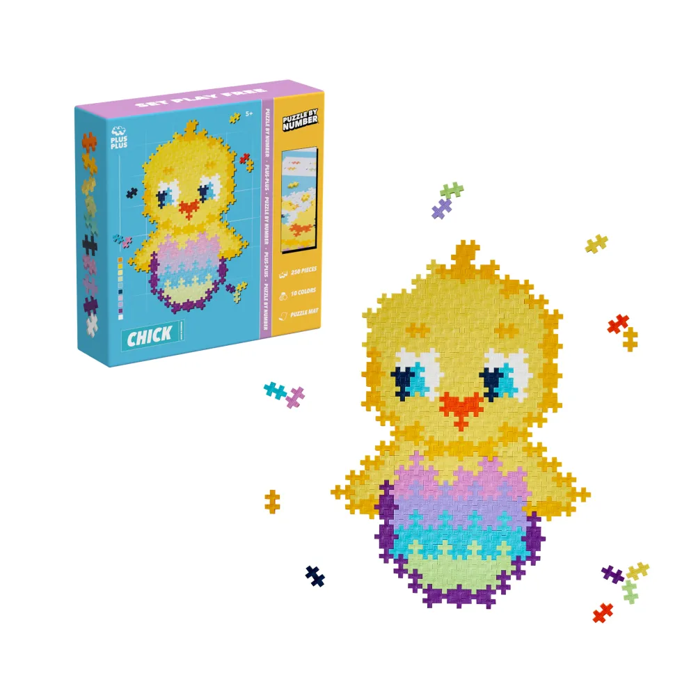 Plus-Plus Puzzle By Number - Tipu, 250 kpl