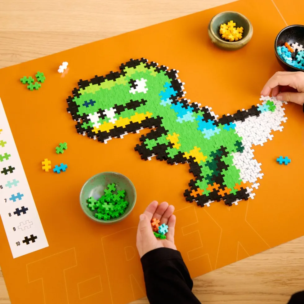 Plus-Plus – Puzzle By Number: T-rex (250 kpl)