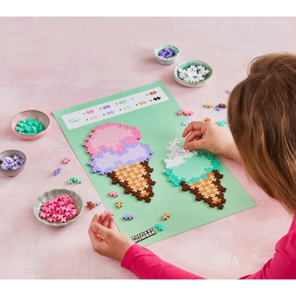 Plus-Plus - Puzzle by Number, Vohvelit, 250 kpl