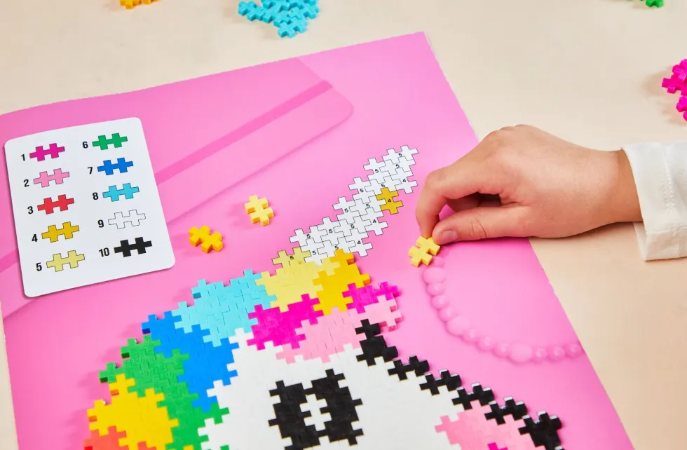 Plus-Plus - Puzzle By Number, Yksisarvinen 250 kpl