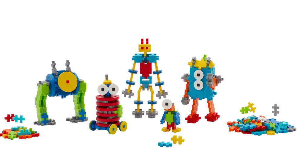 Plus-Plus - Rakenna robotteja, 250 kpl