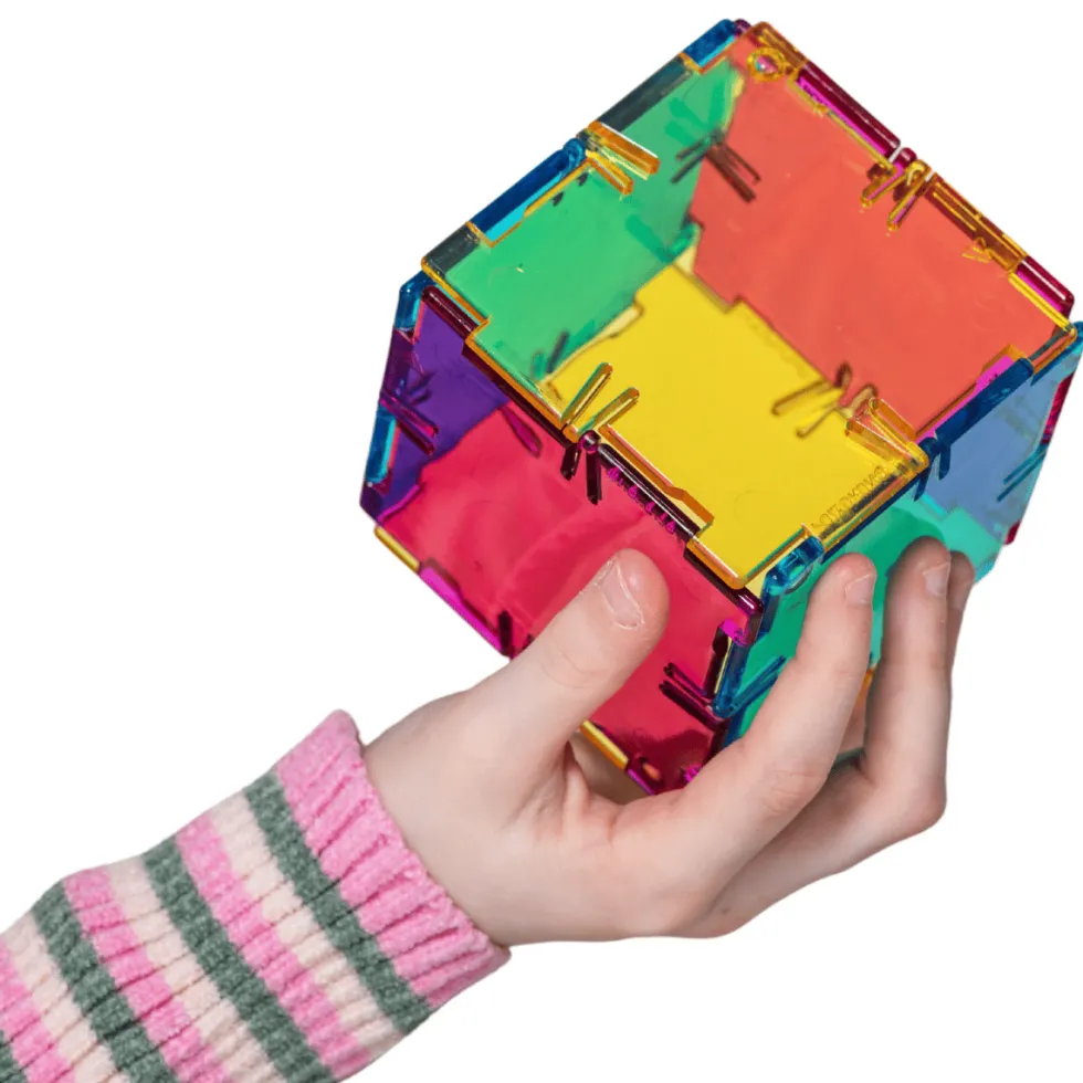 Polydron Crystal – Värinsekoituskuutio, 1 kpl