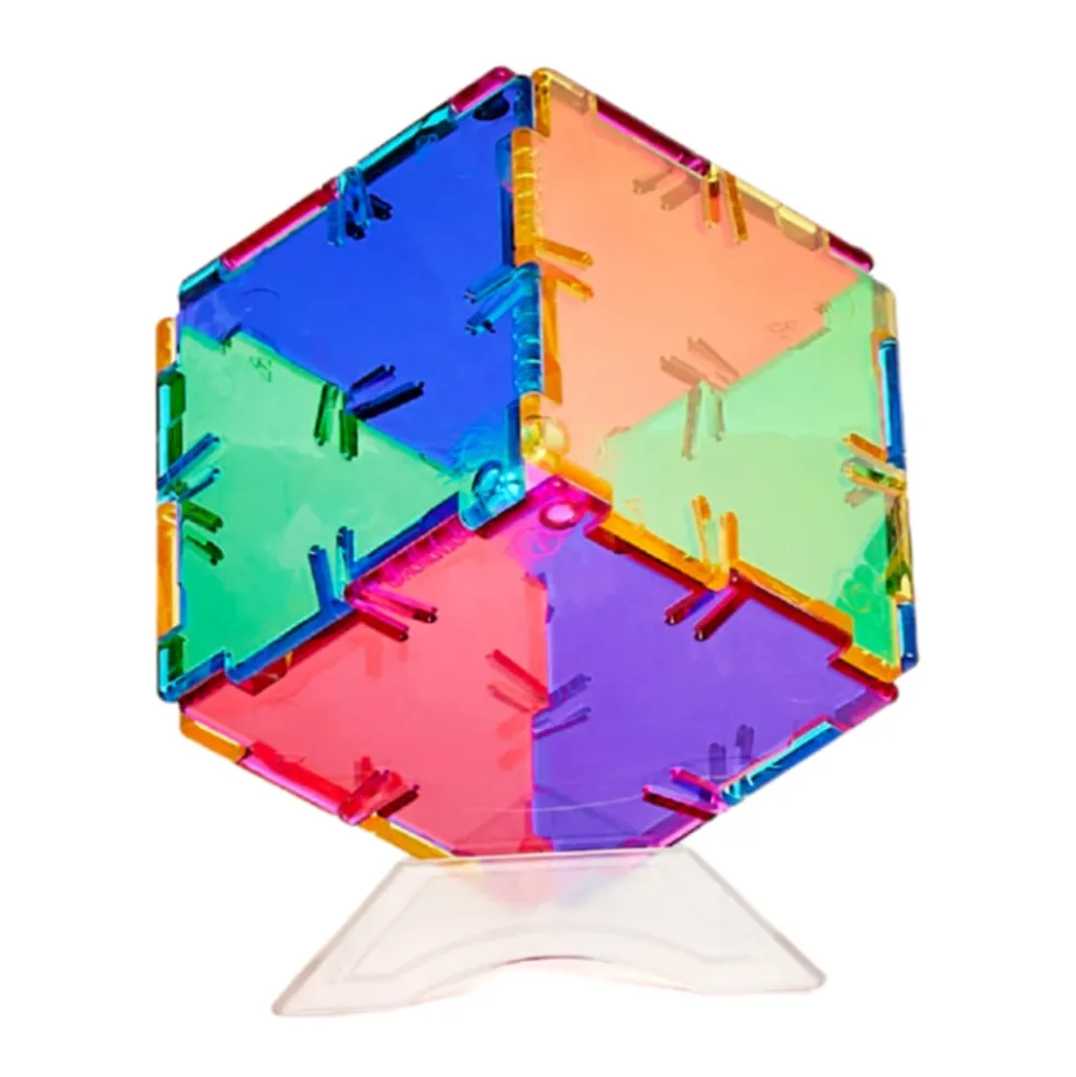 Polydron Crystal – Värinsekoituskuutio, 1 kpl