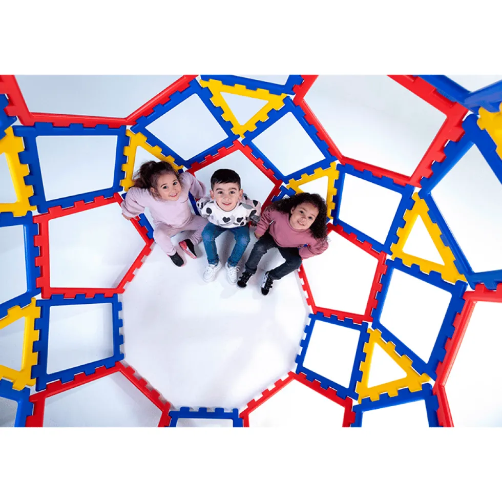 Polydron XL - Kupoli, 62 osaa