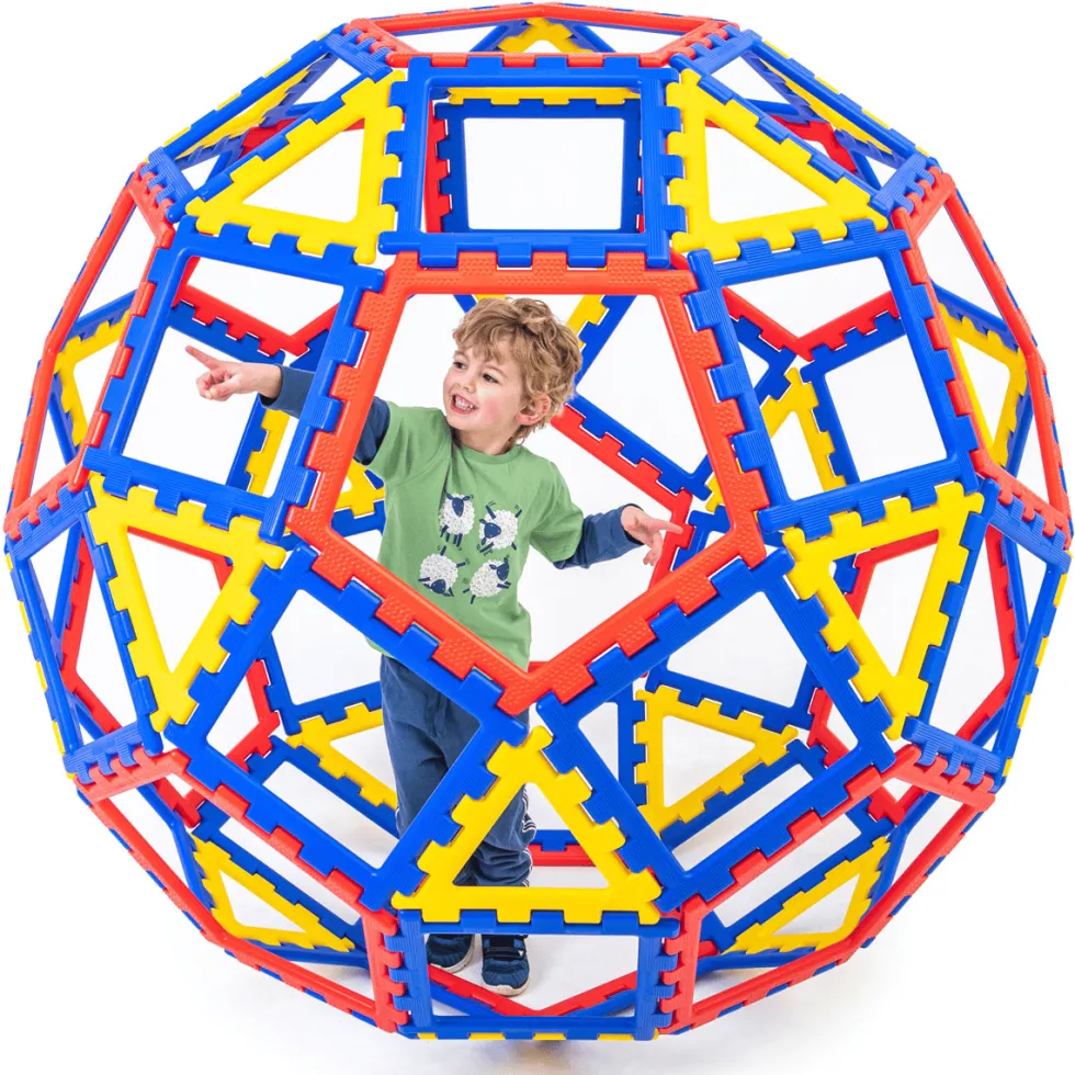 Polydron XL - Kupoli, 62 osaa