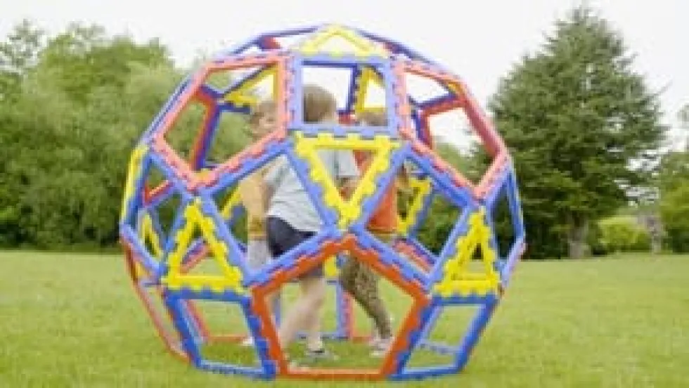 Polydron XL - Kupoli, 62 osaa