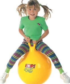 Pomppupallo - Keltainen, 45 cm