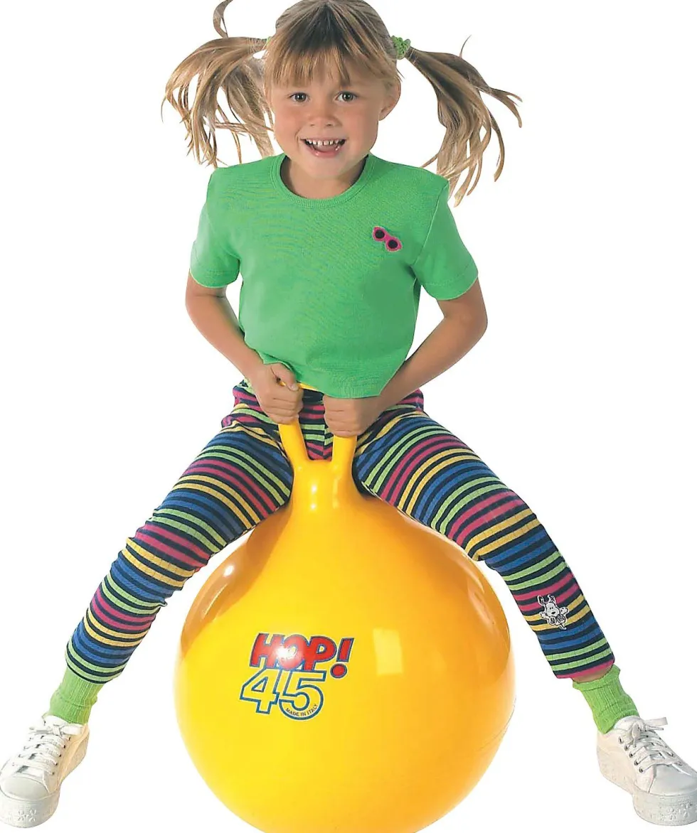 Pomppupallo - Keltainen, 45 cm