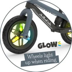 Potkupyörä BMXie GLOW - Antracit (2-5 v.)