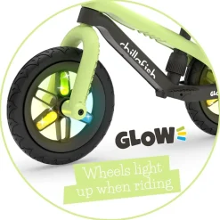 Potkupyörä BMXie GLOW - Pistacie (2-5 v.)