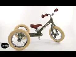 Potkupyörä - Trybike kahdella pyörällä, Harmaa