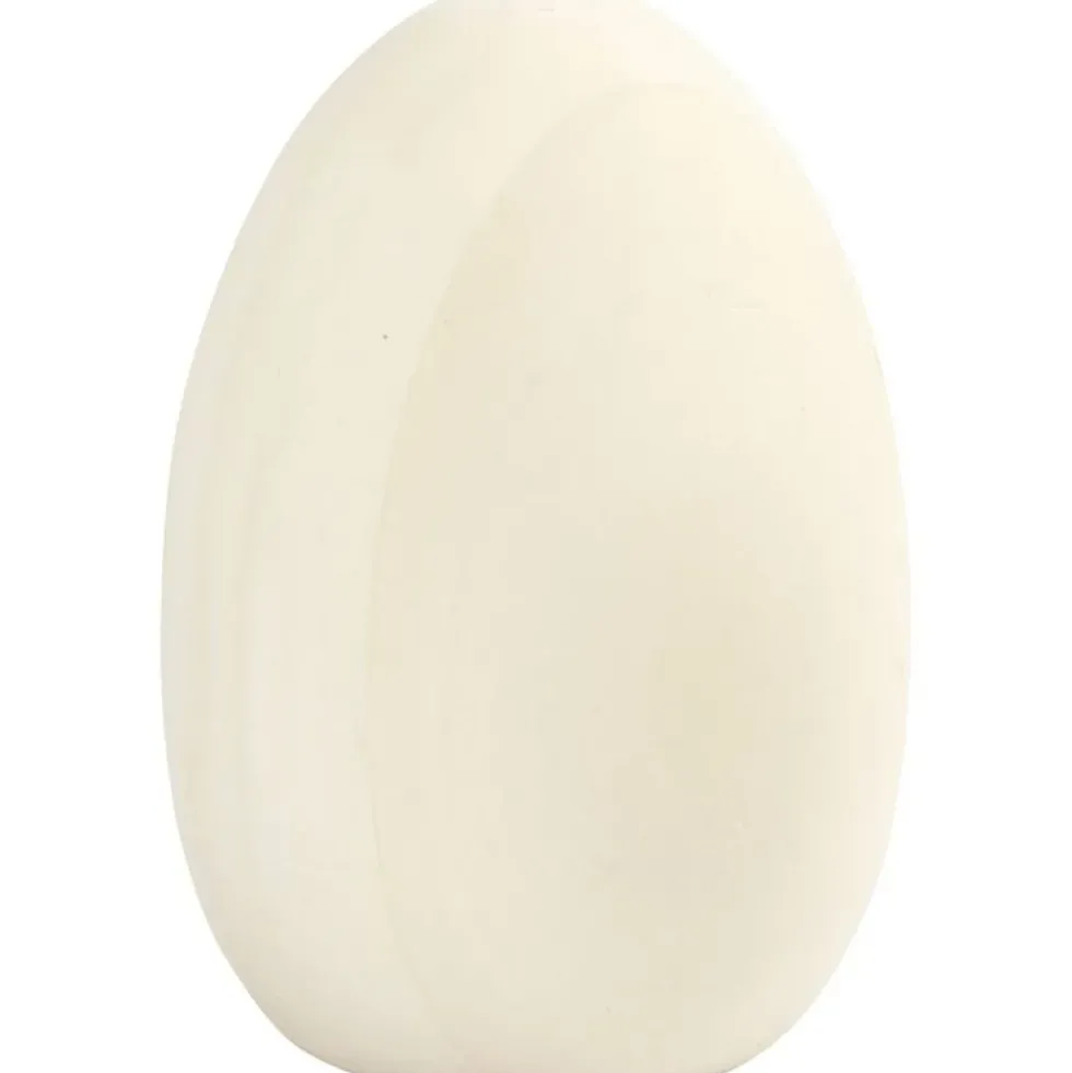 Puinen muna - K: 8 cm, 1 kpl