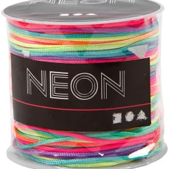 Punomisnaru nailon - Neonvärit, 28 m