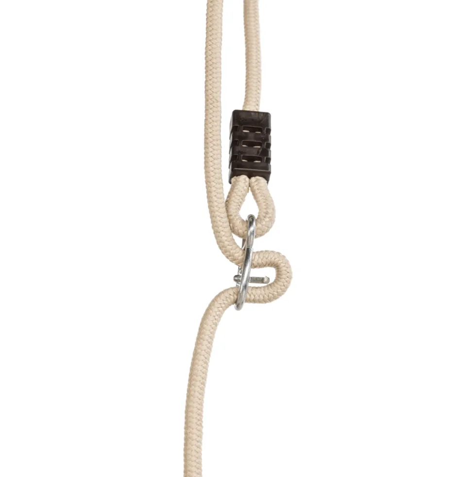 Puukeinu 44 x 17,5 cm - 6 metriä (beige köysi)