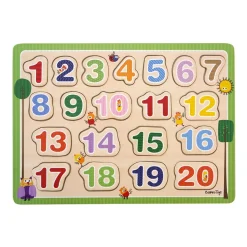 Puupalapeli numeroilla, 1-20