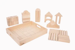 Puupalikat MEGA, 54 kpl