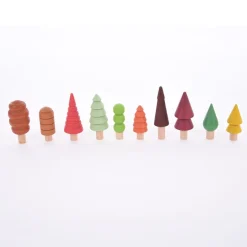 Puut - Puiset figuurit, 10 kpl