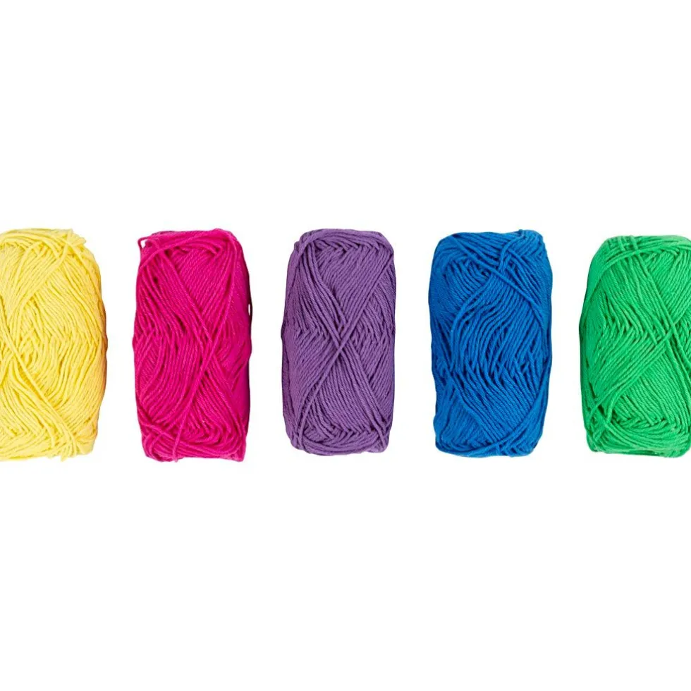 Puuvillalanka – Colorful, 5 × 50 m