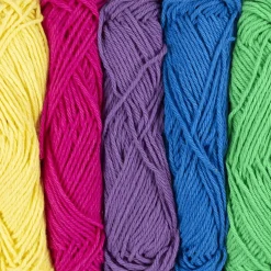 Puuvillalanka – Colorful, 5 × 50 m