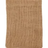 Puuvillapussi 10 x 20 cm - Ruskea, 4 kpl