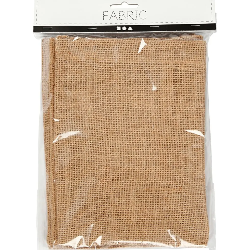 Puuvillapussi 10 x 20 cm - Ruskea, 4 kpl