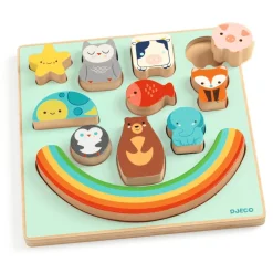 Puzz & Boom Rainbow - 2-in-1 tasapainopeli