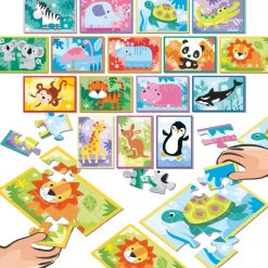 Puzzle Battle Junior – Eläimet