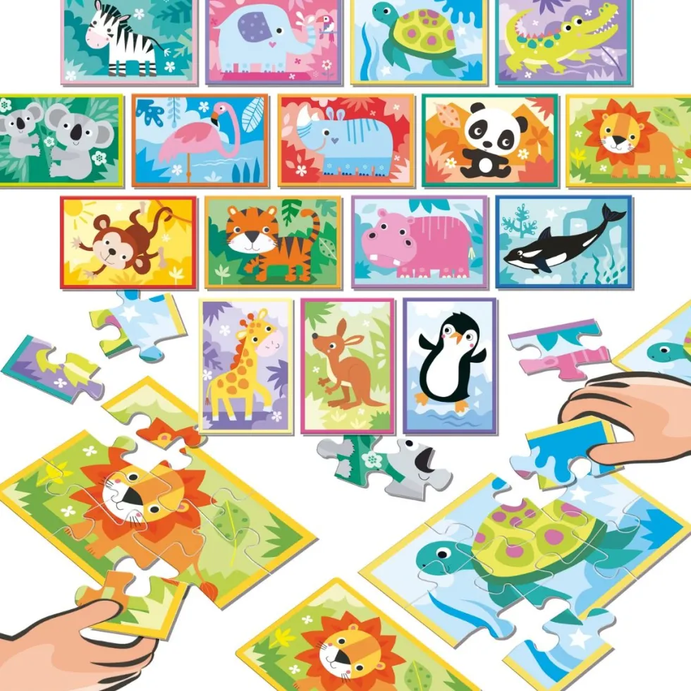Puzzle Battle Junior – Eläimet