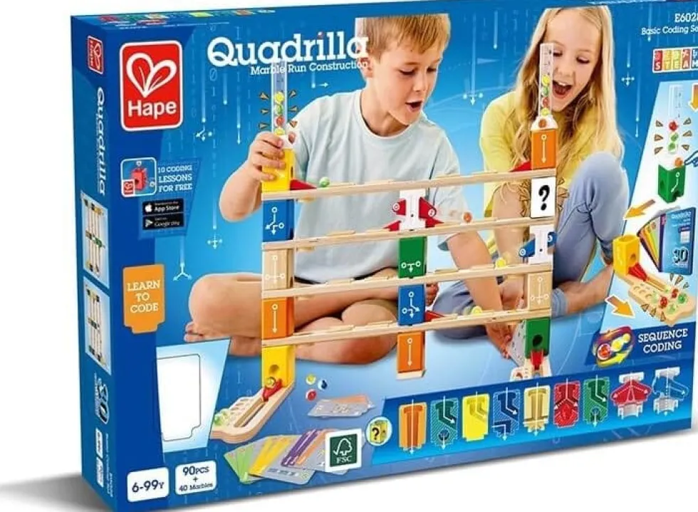 Quadrilla-kuularata - Basic Coding, 130 osaa